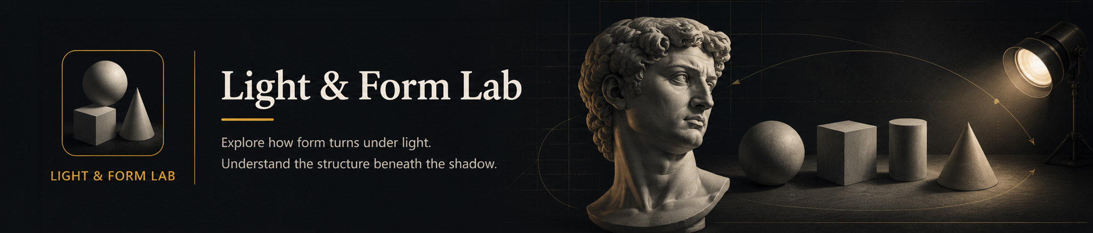 Light & Form Lab header banner